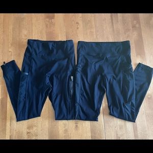 Fabletics Trinity Leggings Bundle - 2 pair - Black - Size Small